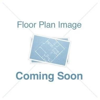Floor plan for 1 bed, 1 bath, 644 sqft
